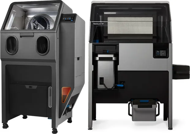 Stacje Formlabs Fuse Sift i Fuse Blast do obróbki wydruków SLS